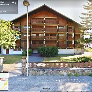 T2 Centre Village - Proximite Telecabine - Vue Montagne Plein Sud - Terrasse Couverte - Balcon - 1 Lit Double En 160 - Salon 1 Canape Convertible En 140 - Cuisine Separee Appartement Saint-Lary-Soulan